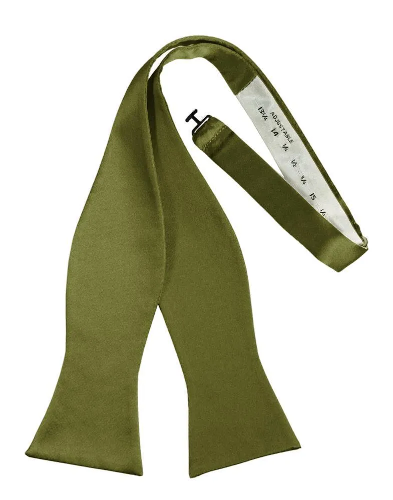 Moss Luxury Satin Bow Tie