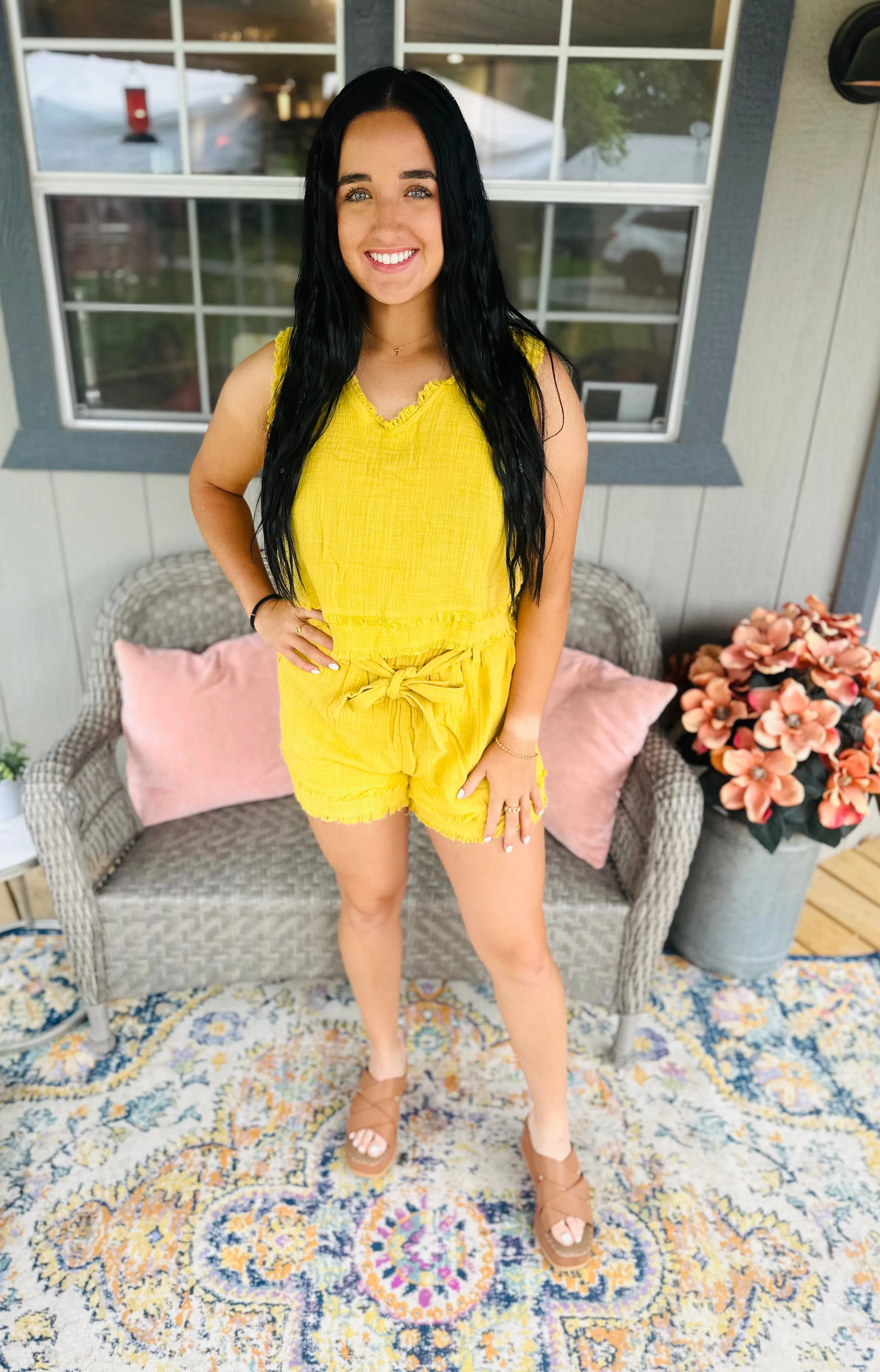 Mustard Matching Gauze Set