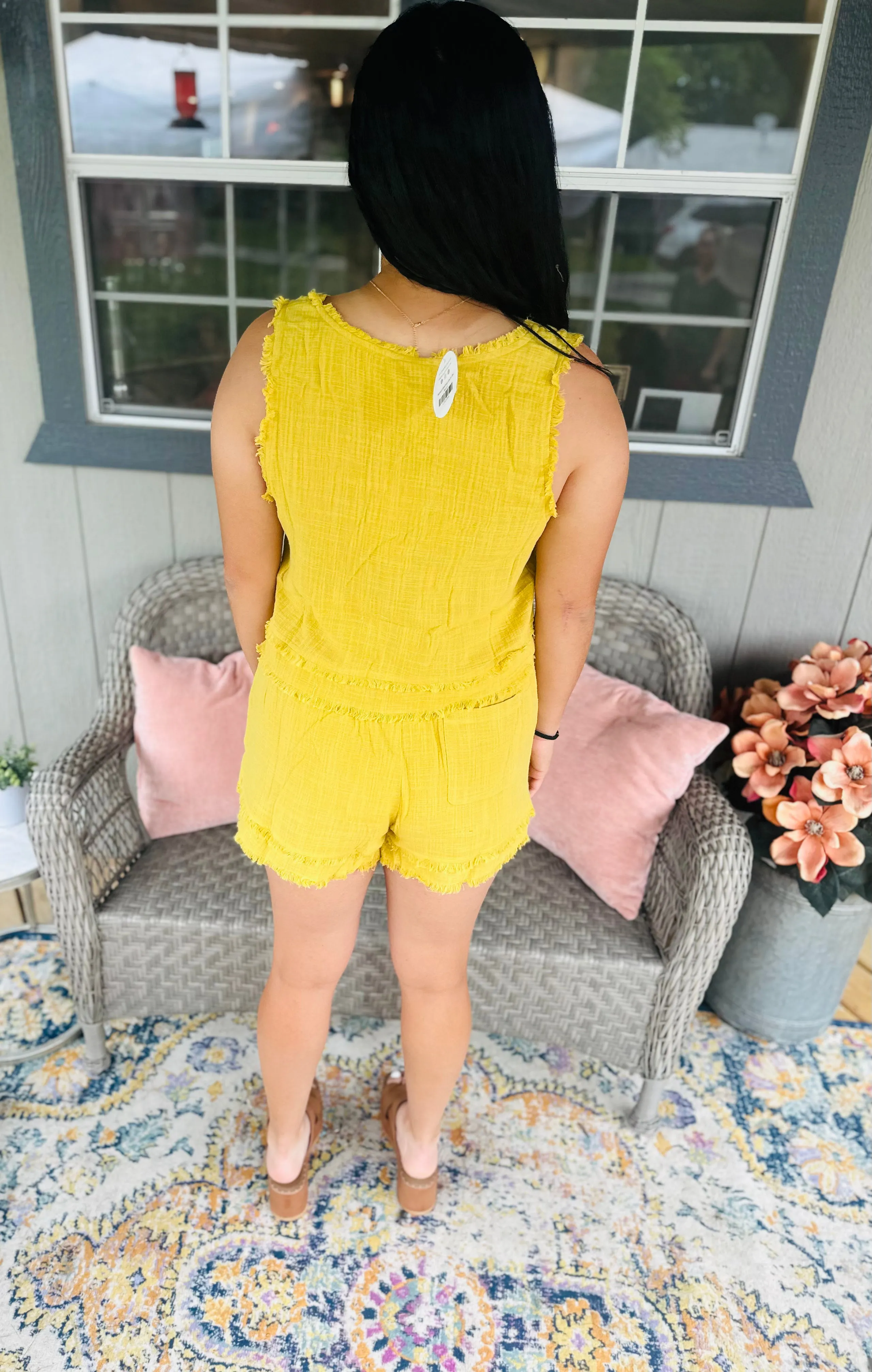 Mustard Matching Gauze Set
