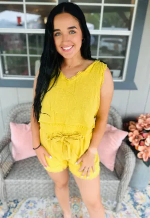 Mustard Matching Gauze Set