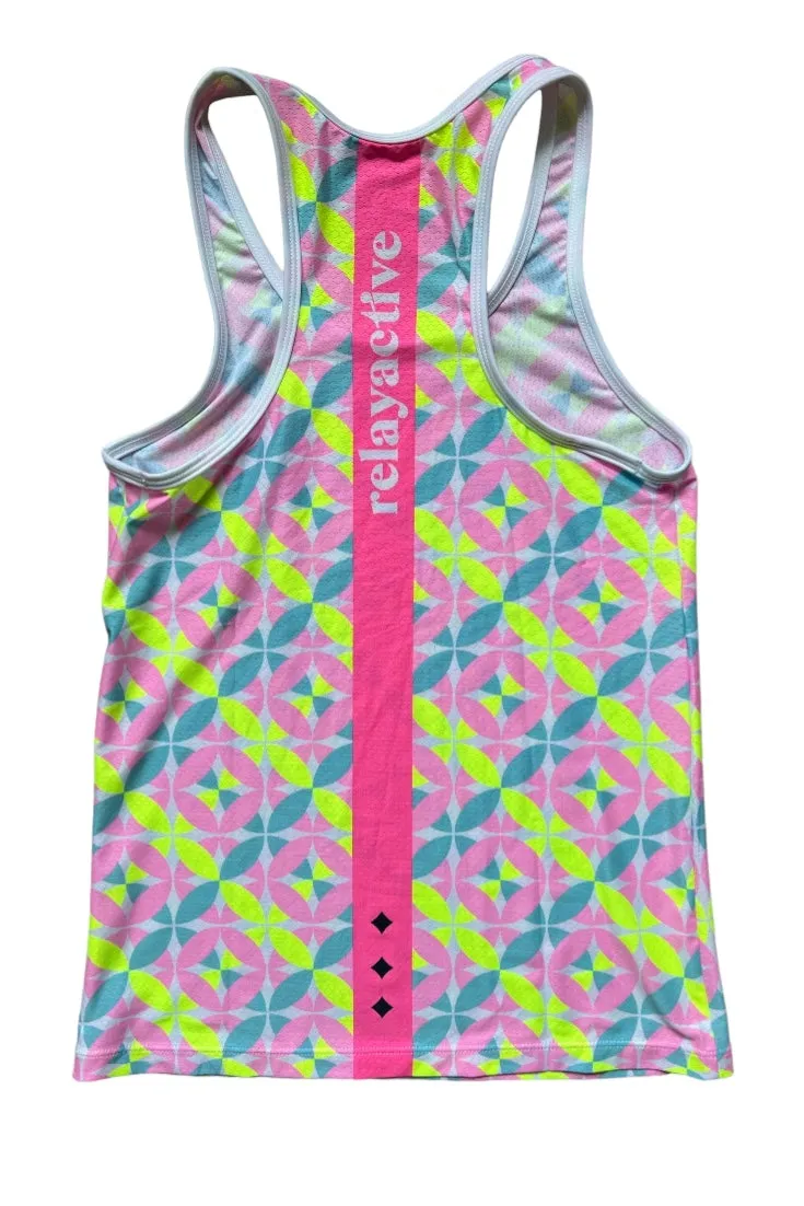 Neon Kaleidoscope Singlet