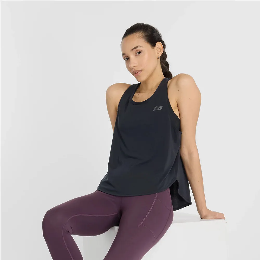 New Balance Womens Drapey Jersey Tank