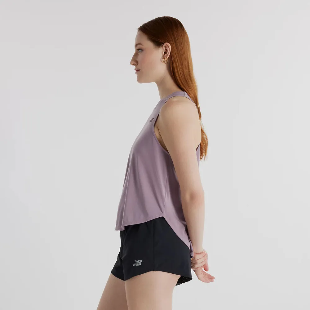 New Balance Womens Drapey Jersey Tank