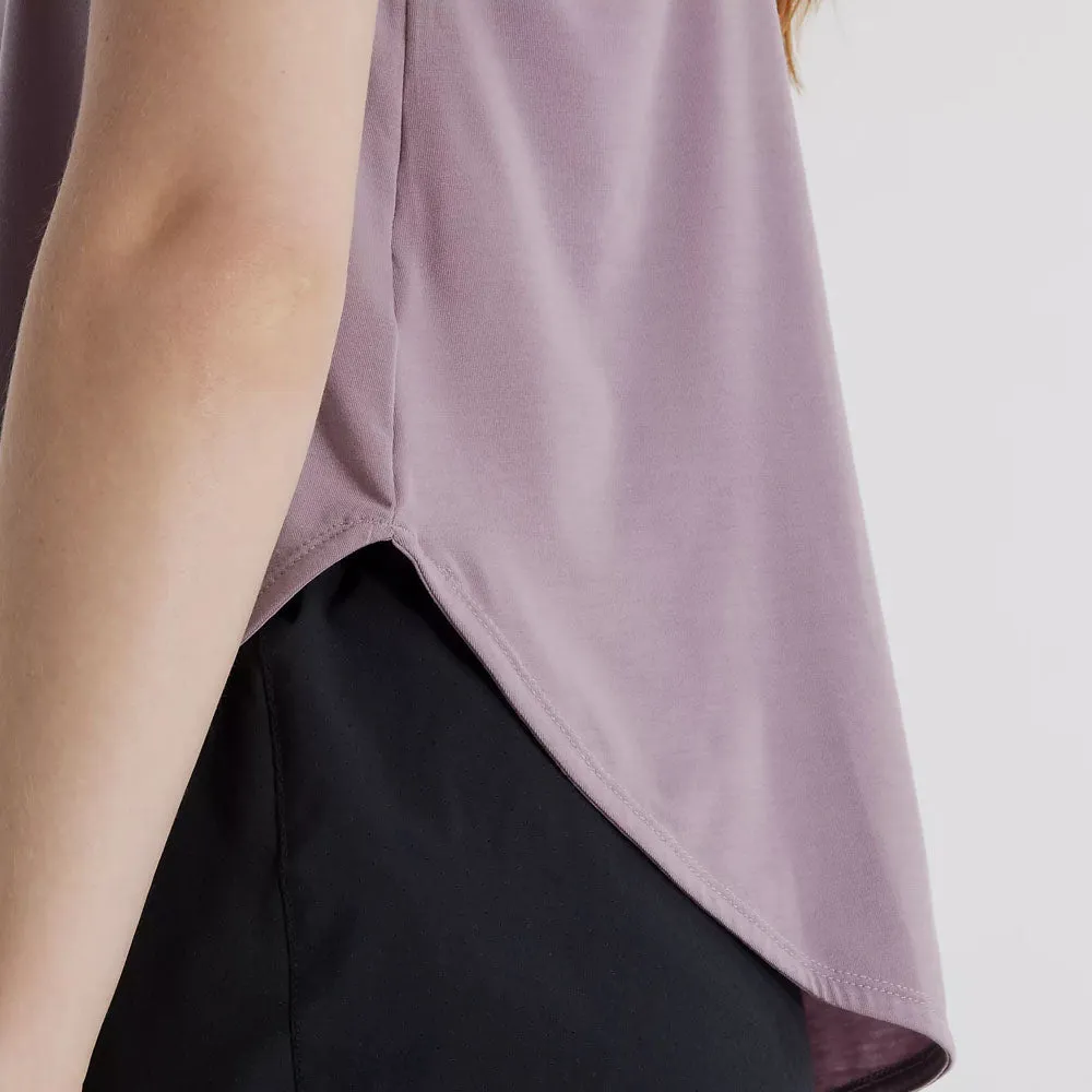 New Balance Womens Drapey Jersey Tank