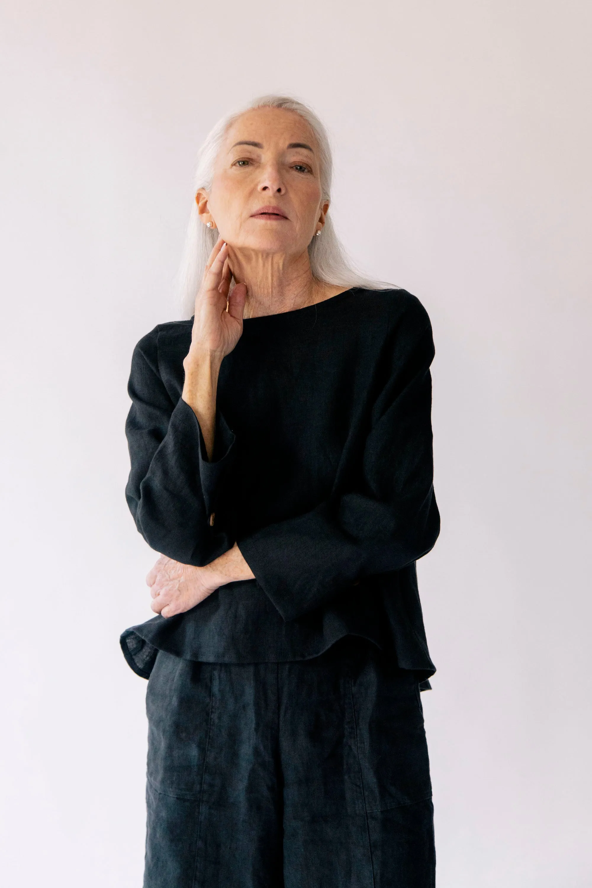 Opal Top - Linen