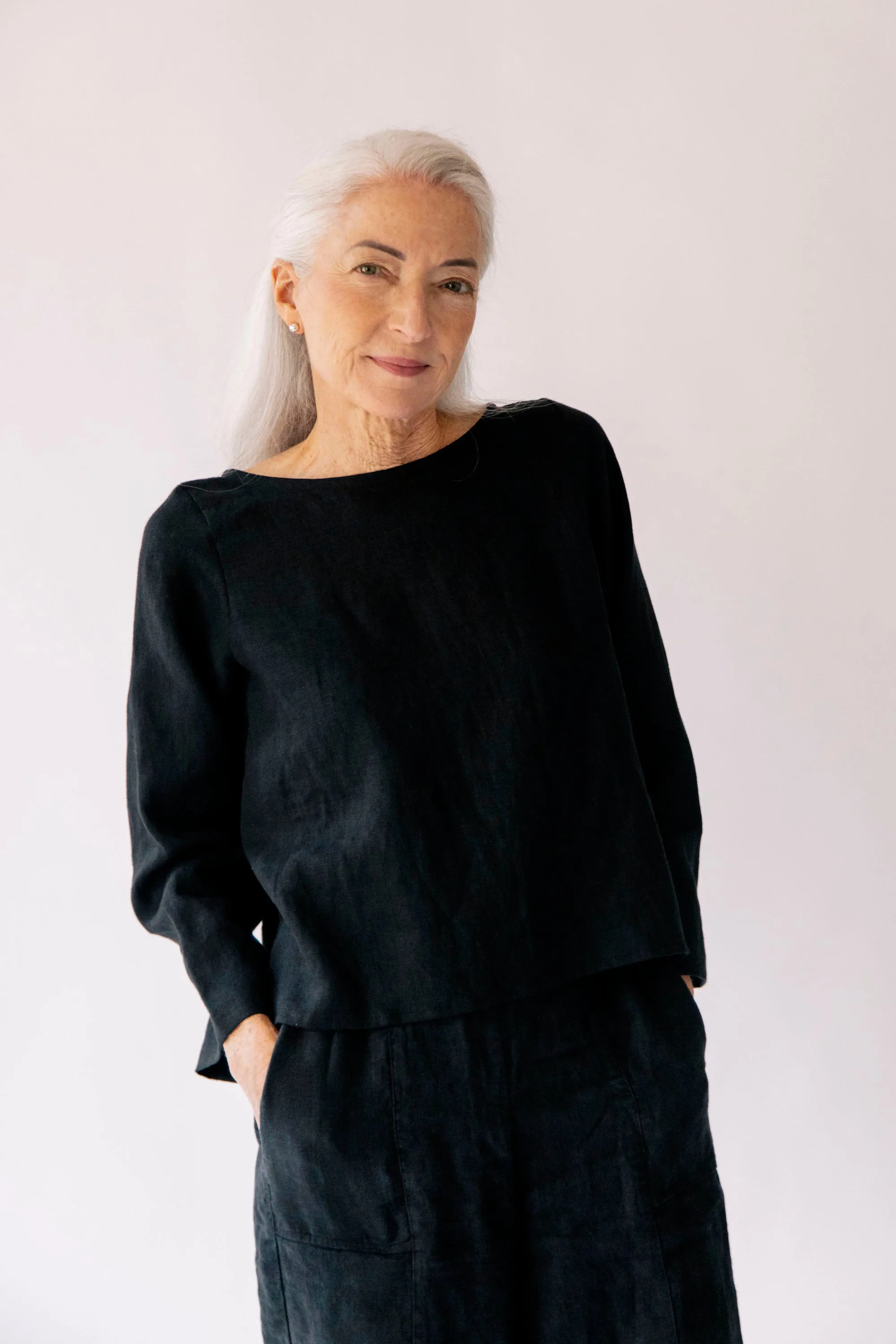 Opal Top - Linen