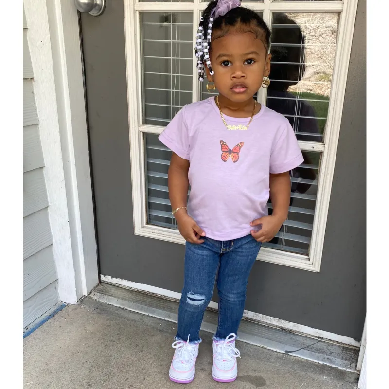 Pastel Butterfly T- Shirt