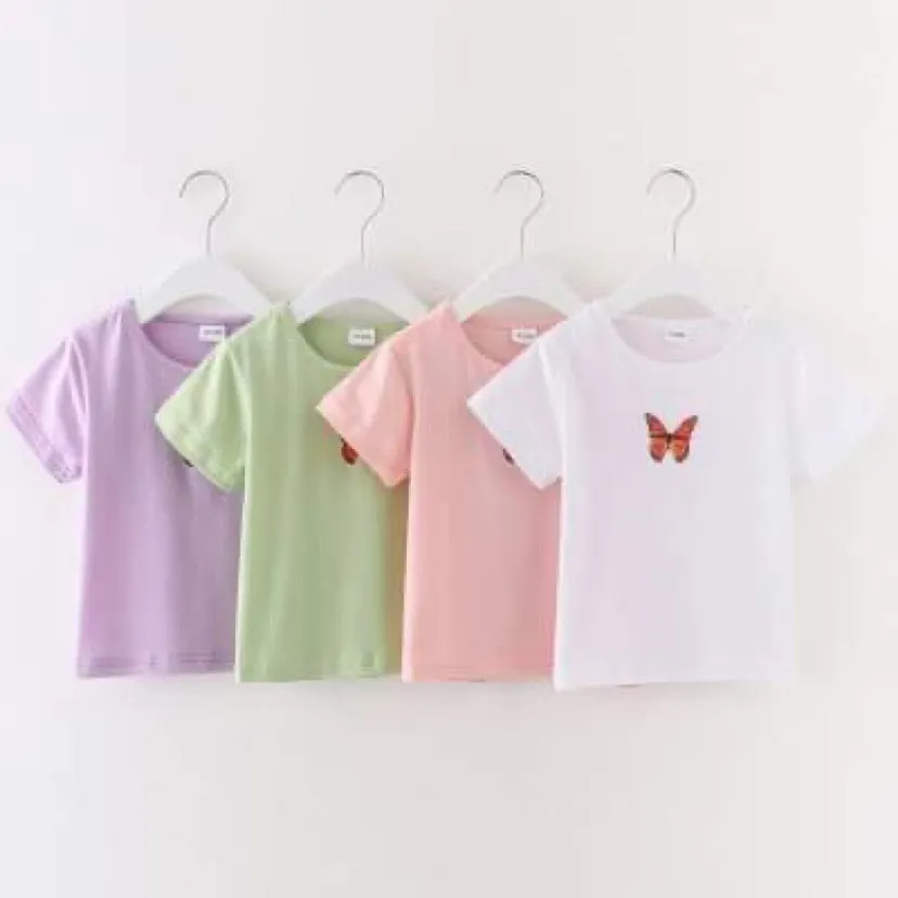 Pastel Butterfly T- Shirt