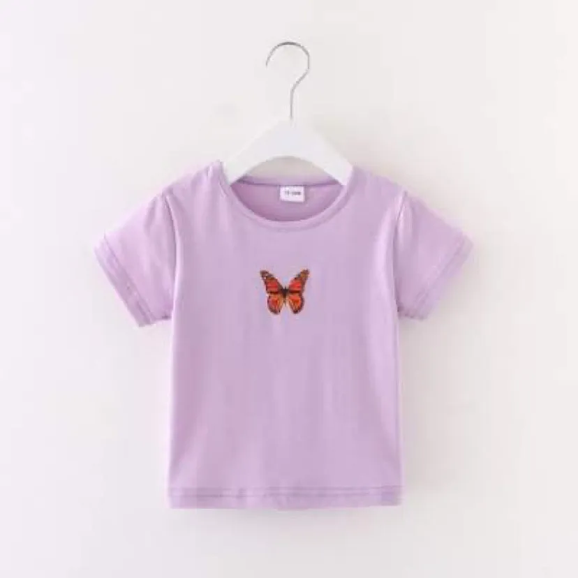 Pastel Butterfly T- Shirt