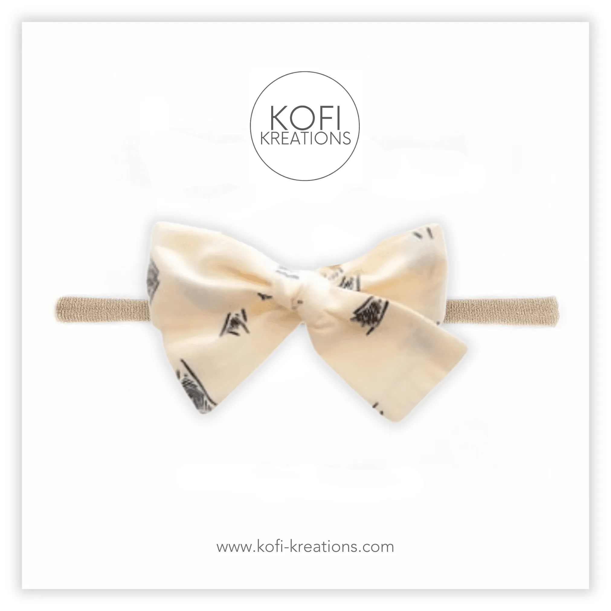 Poto Hand-Tied Hair Bow