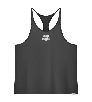 Pumping Iron Stringer - Charcoal