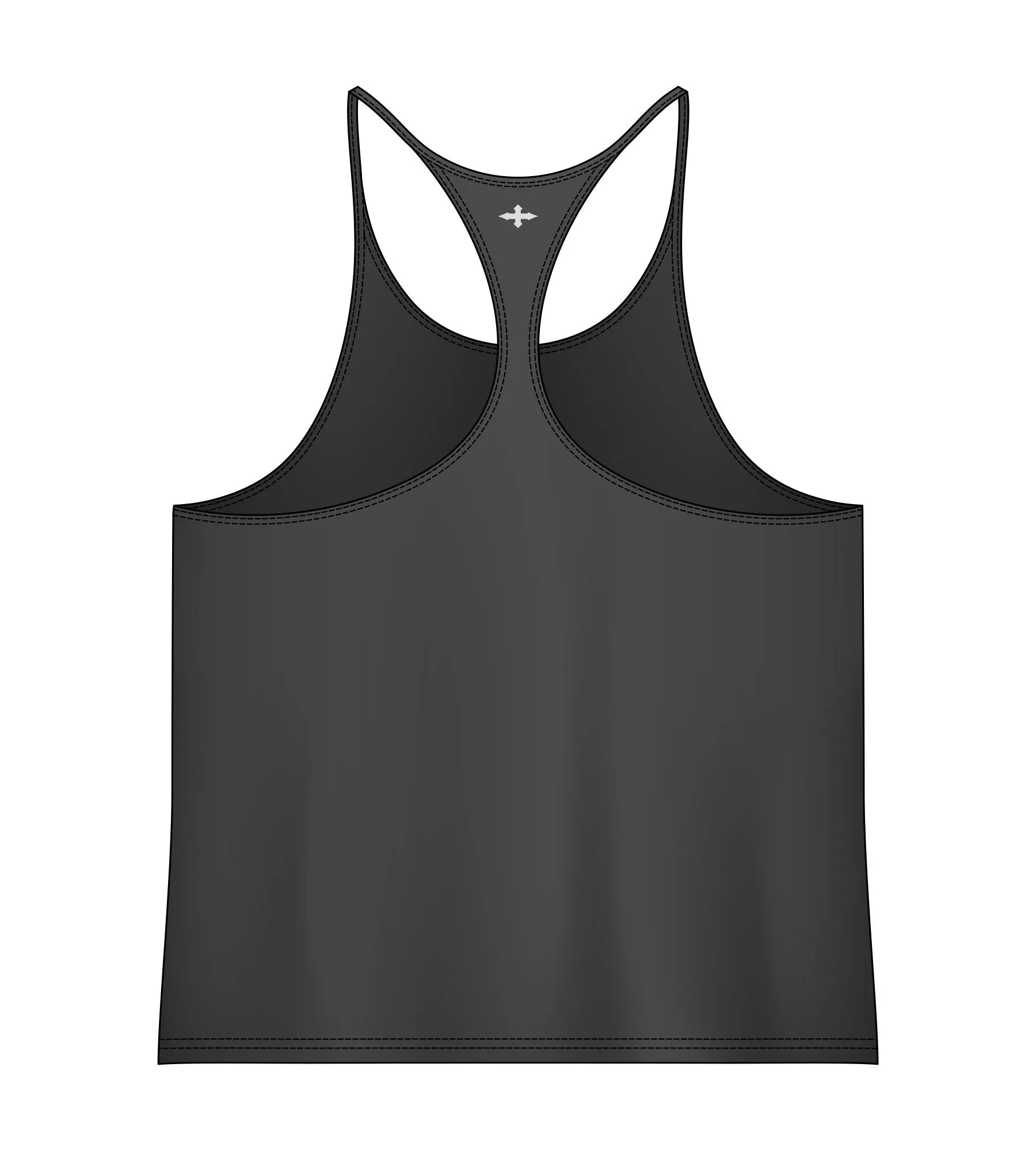Pumping Iron Stringer - Charcoal
