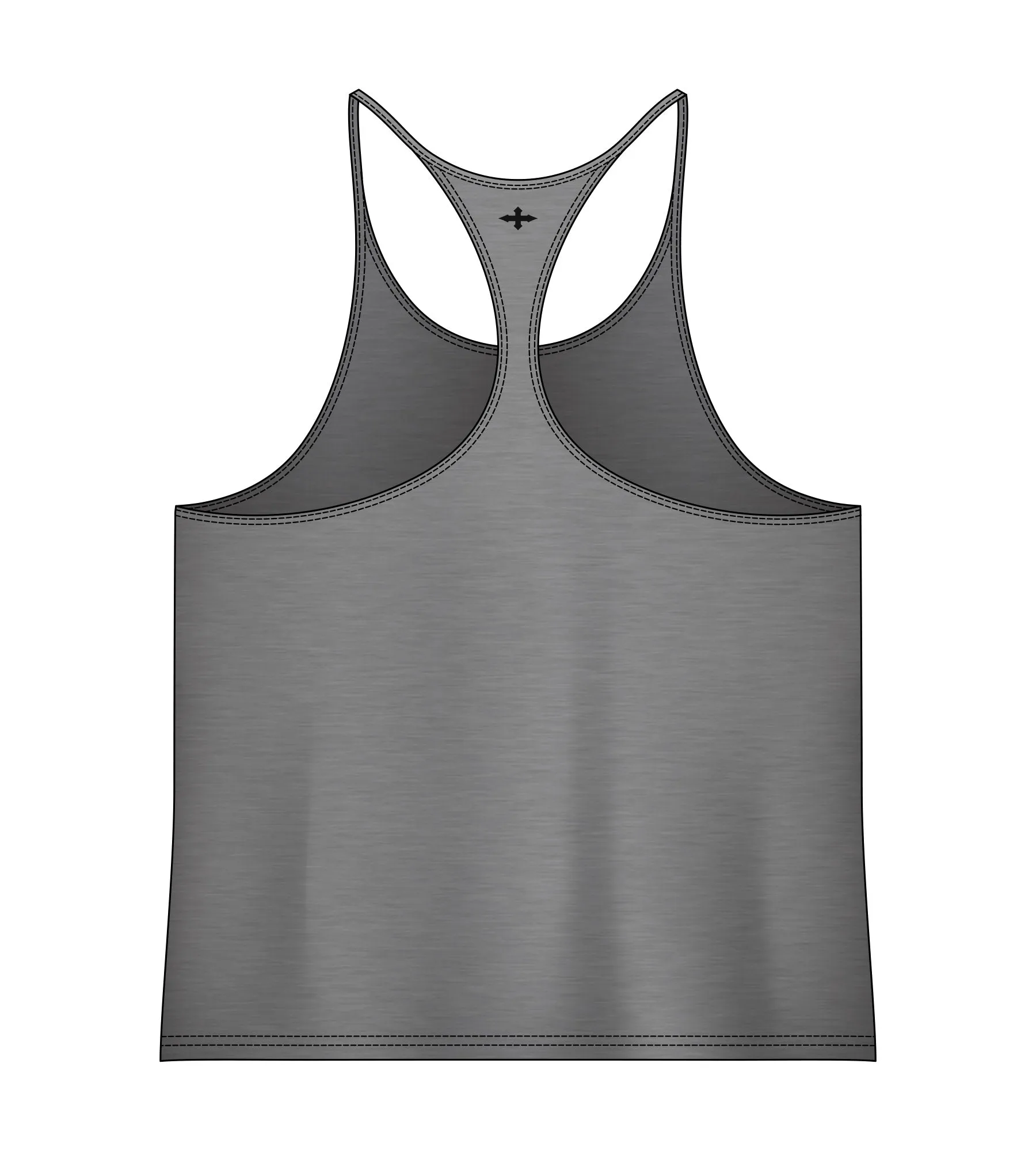 Pumping Iron Stringer - Marle Grey