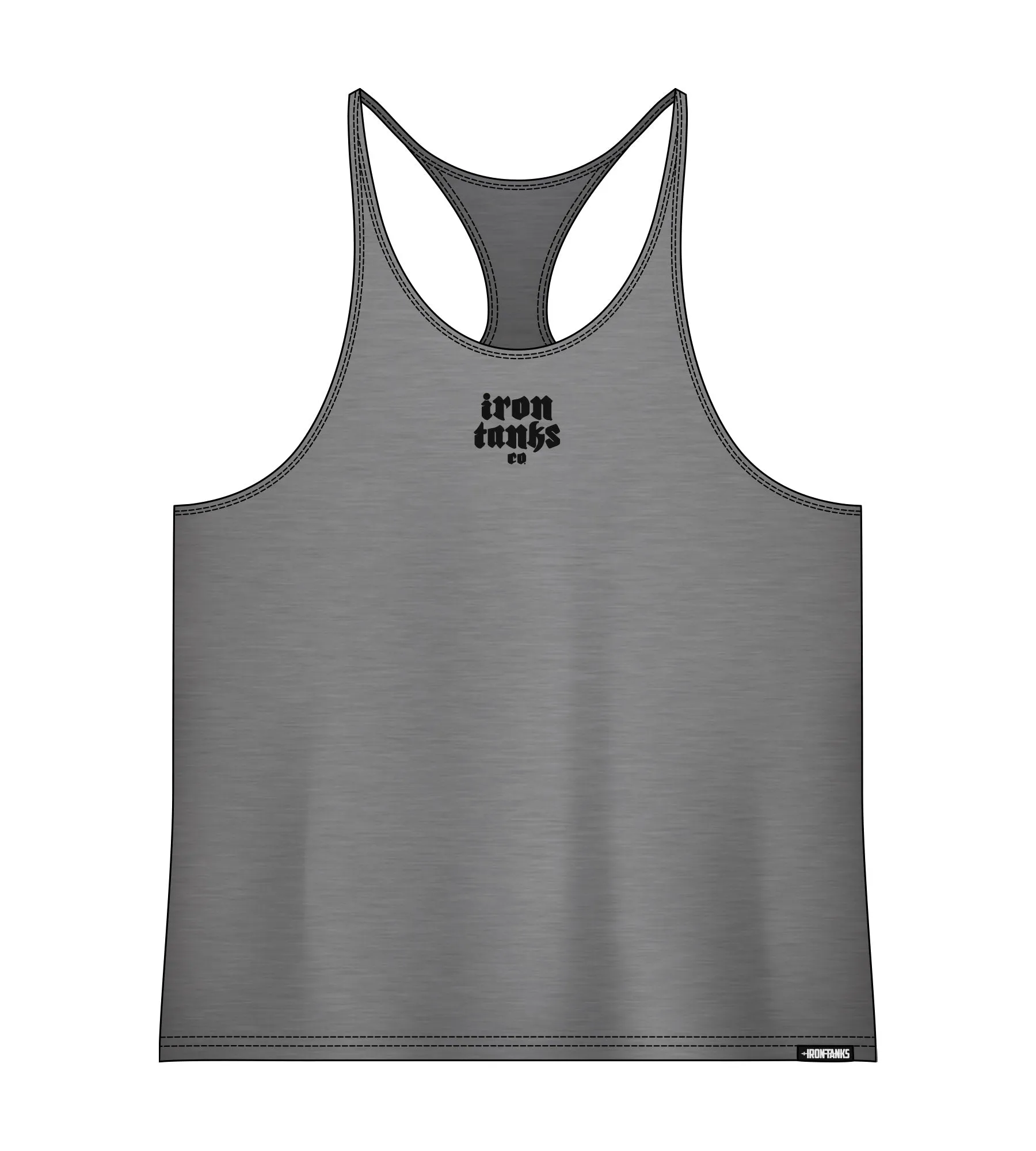 Pumping Iron Stringer - Marle Grey