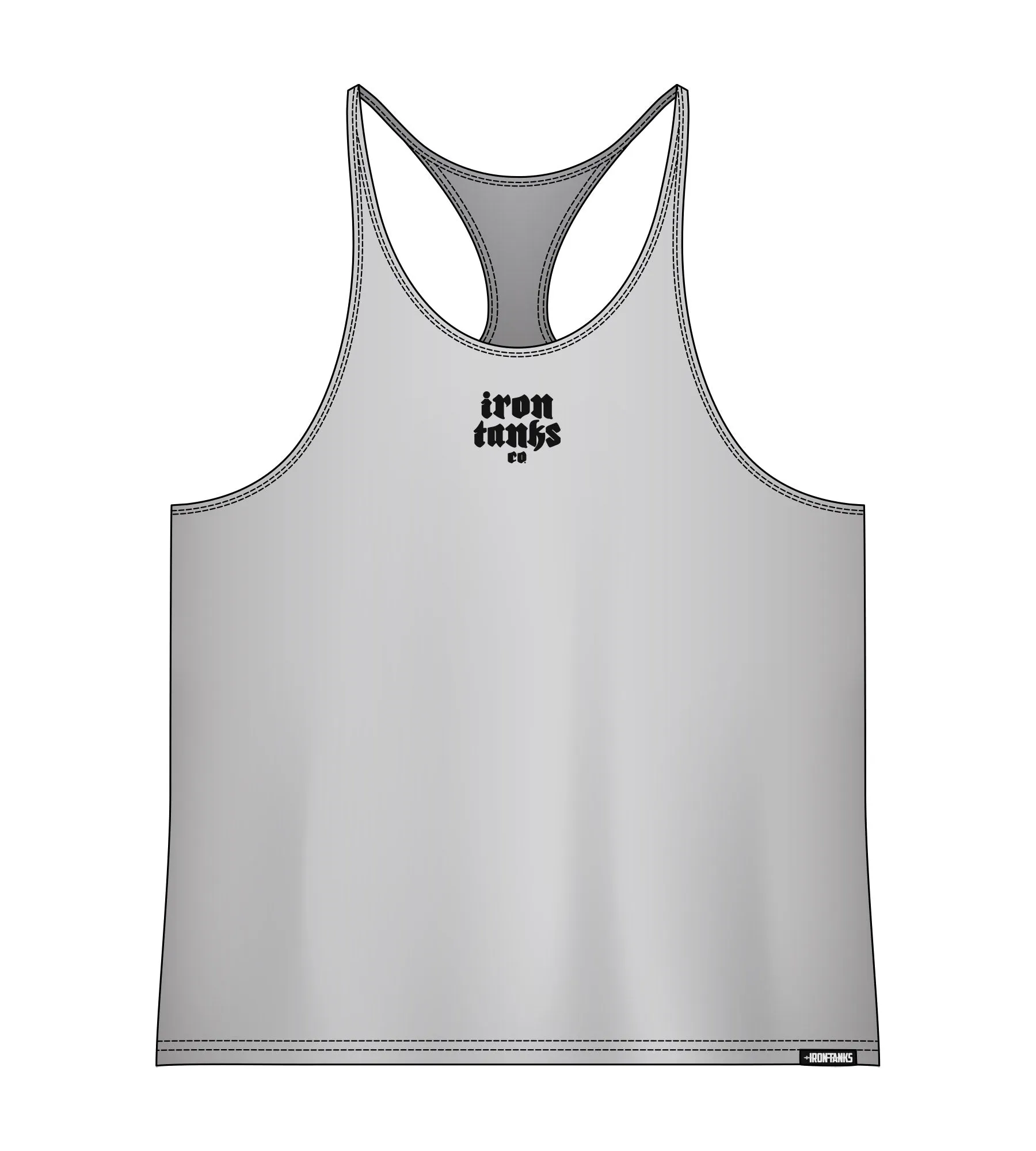 Pumping Iron Stringer - Zeus White