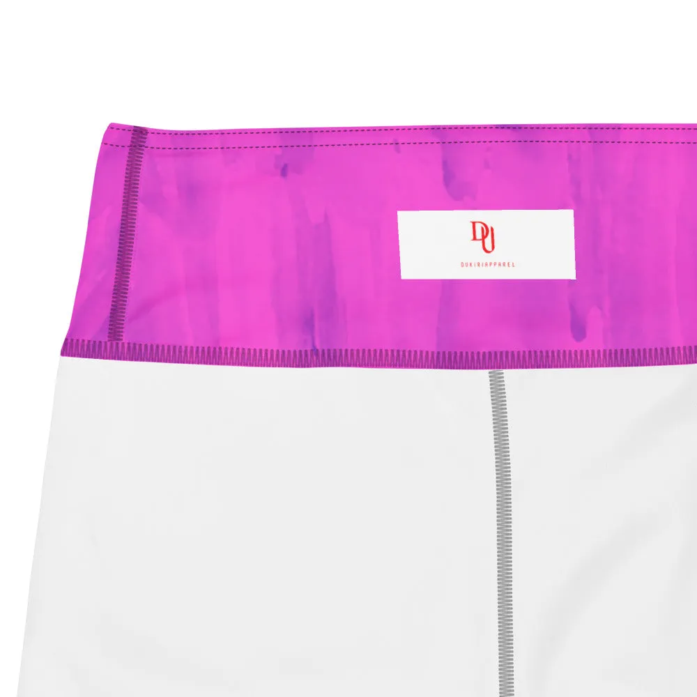 Purple Goo  High-waisted Biker Shorts