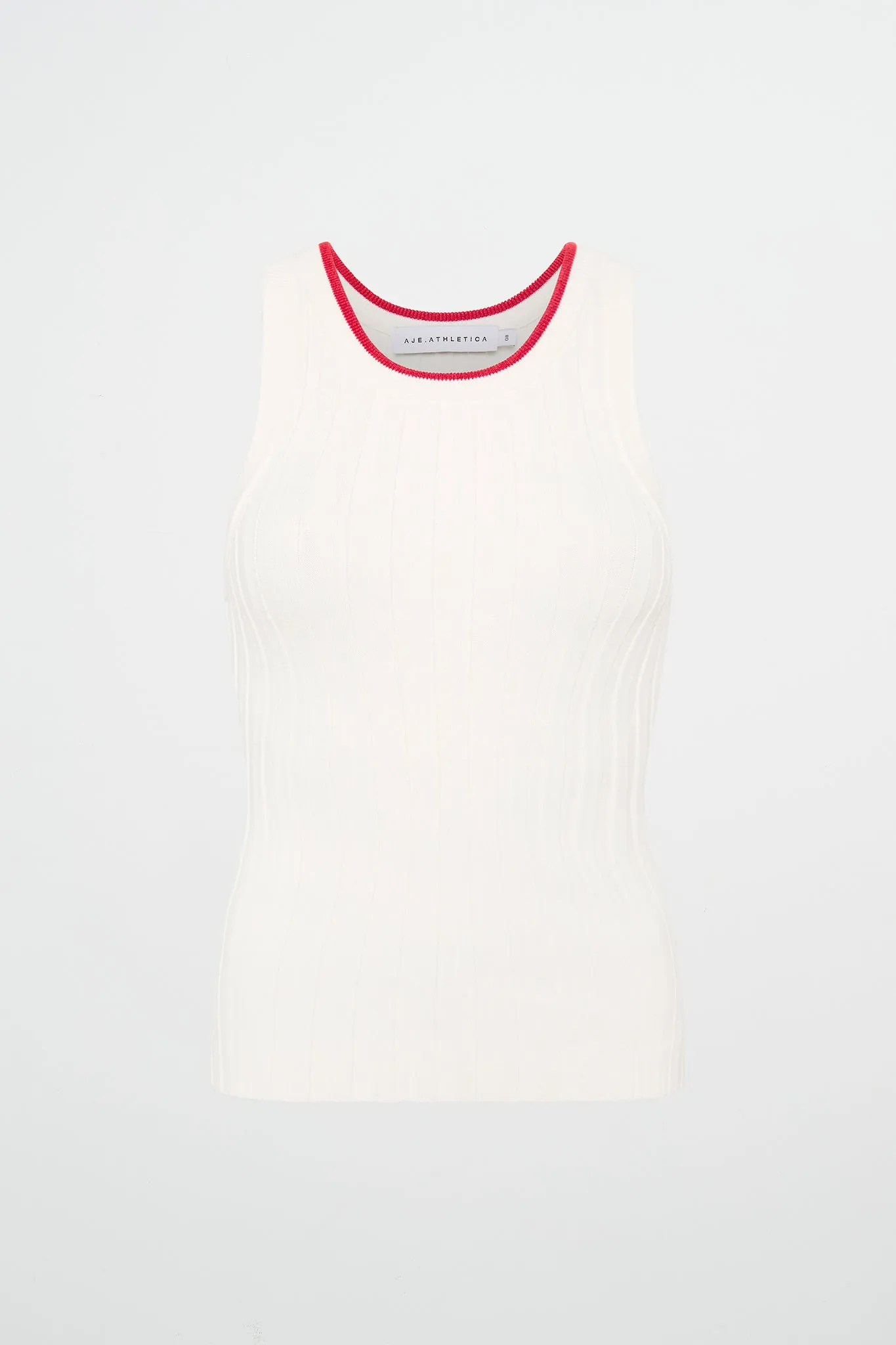 Racer Split Knit Top 107