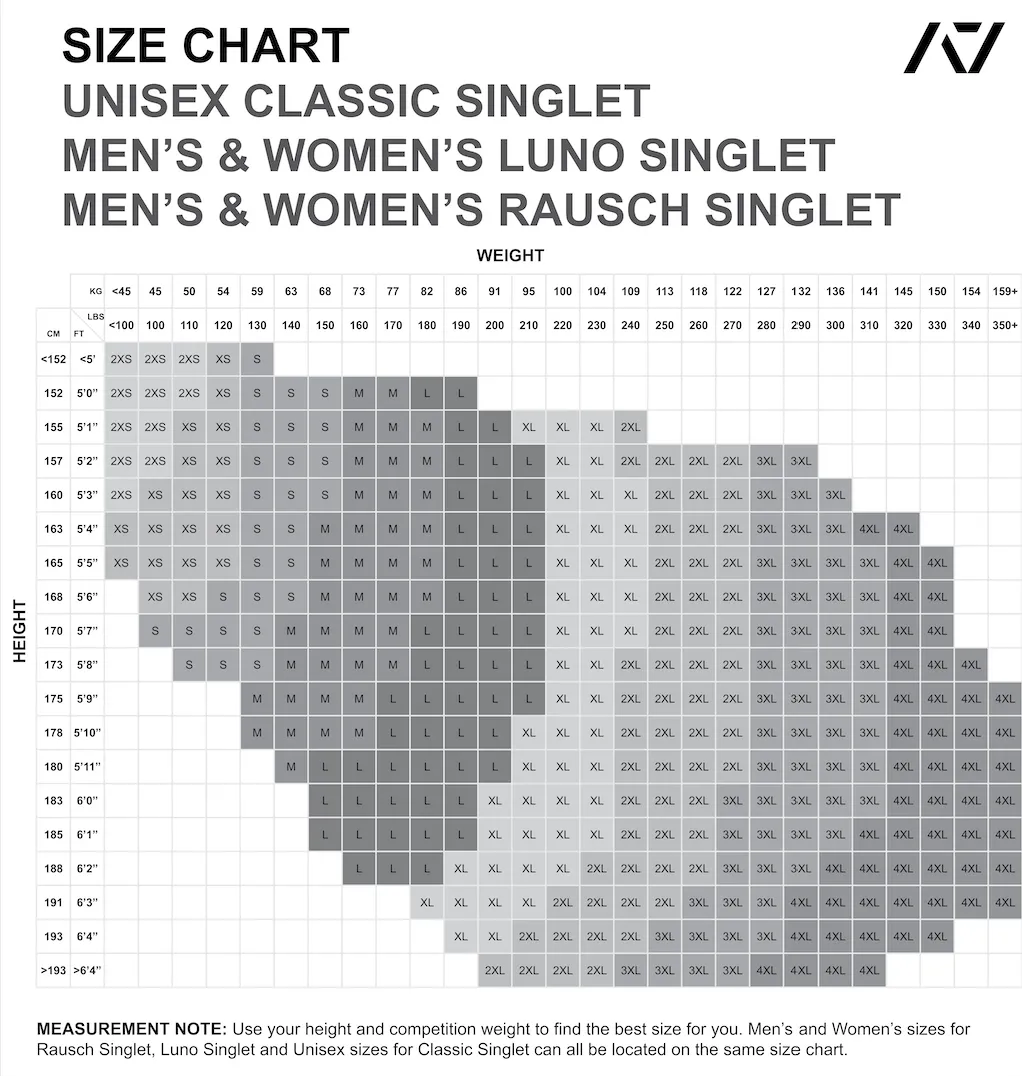 Rausch Men's Singlet - IPF Approved - Domino
