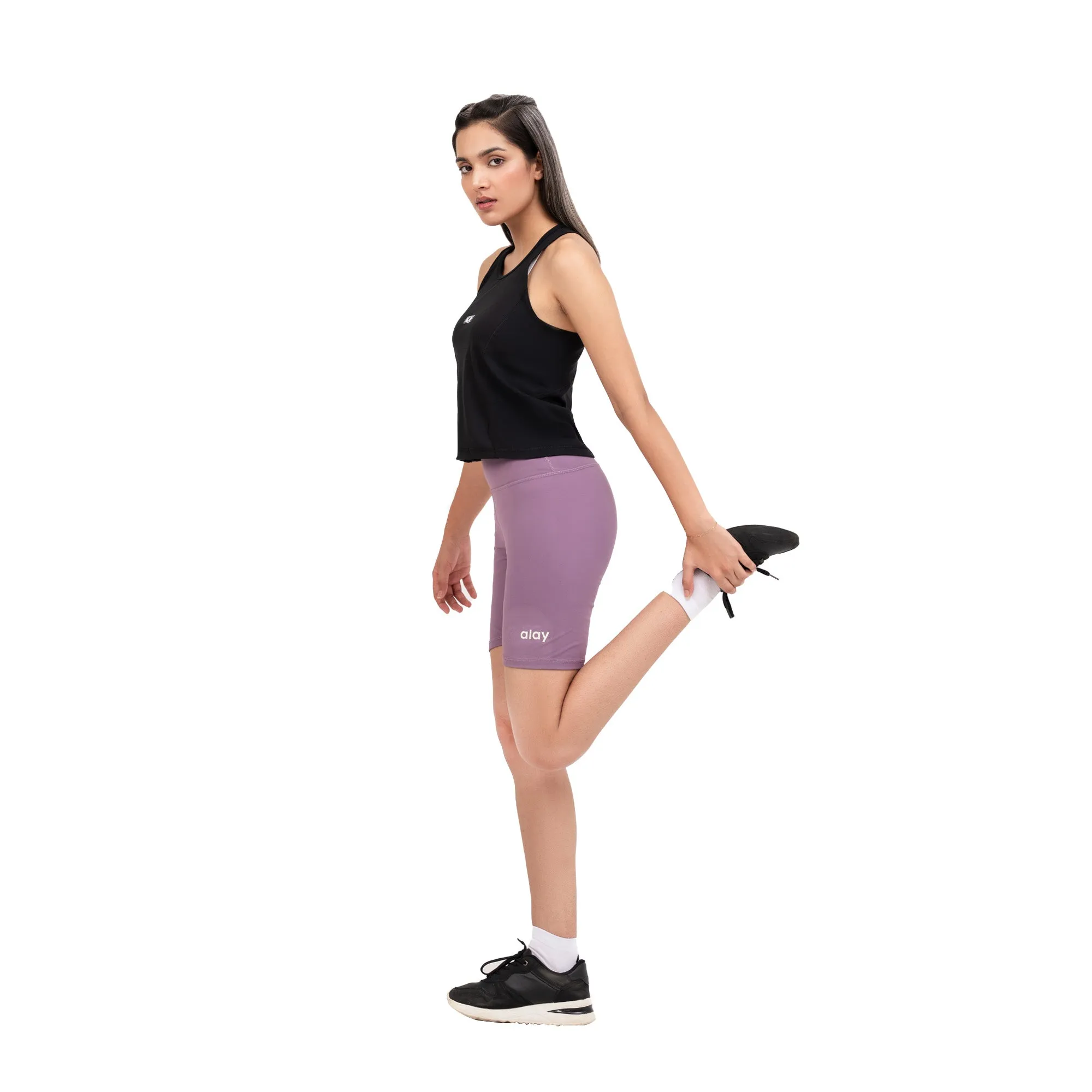 Rider Shorts - Lilac
