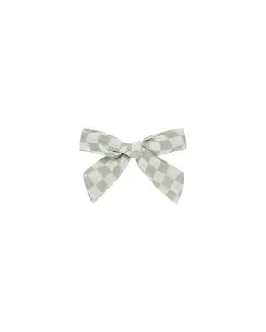RYLEE   CRU Bow || Sage Check