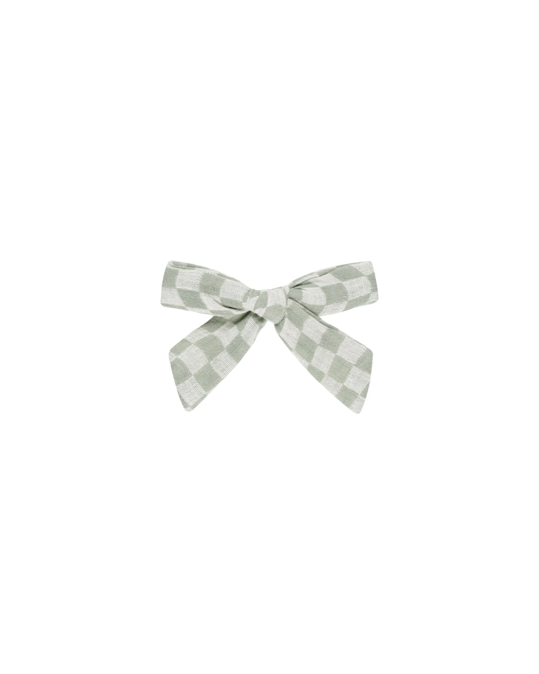 RYLEE   CRU Bow || Sage Check