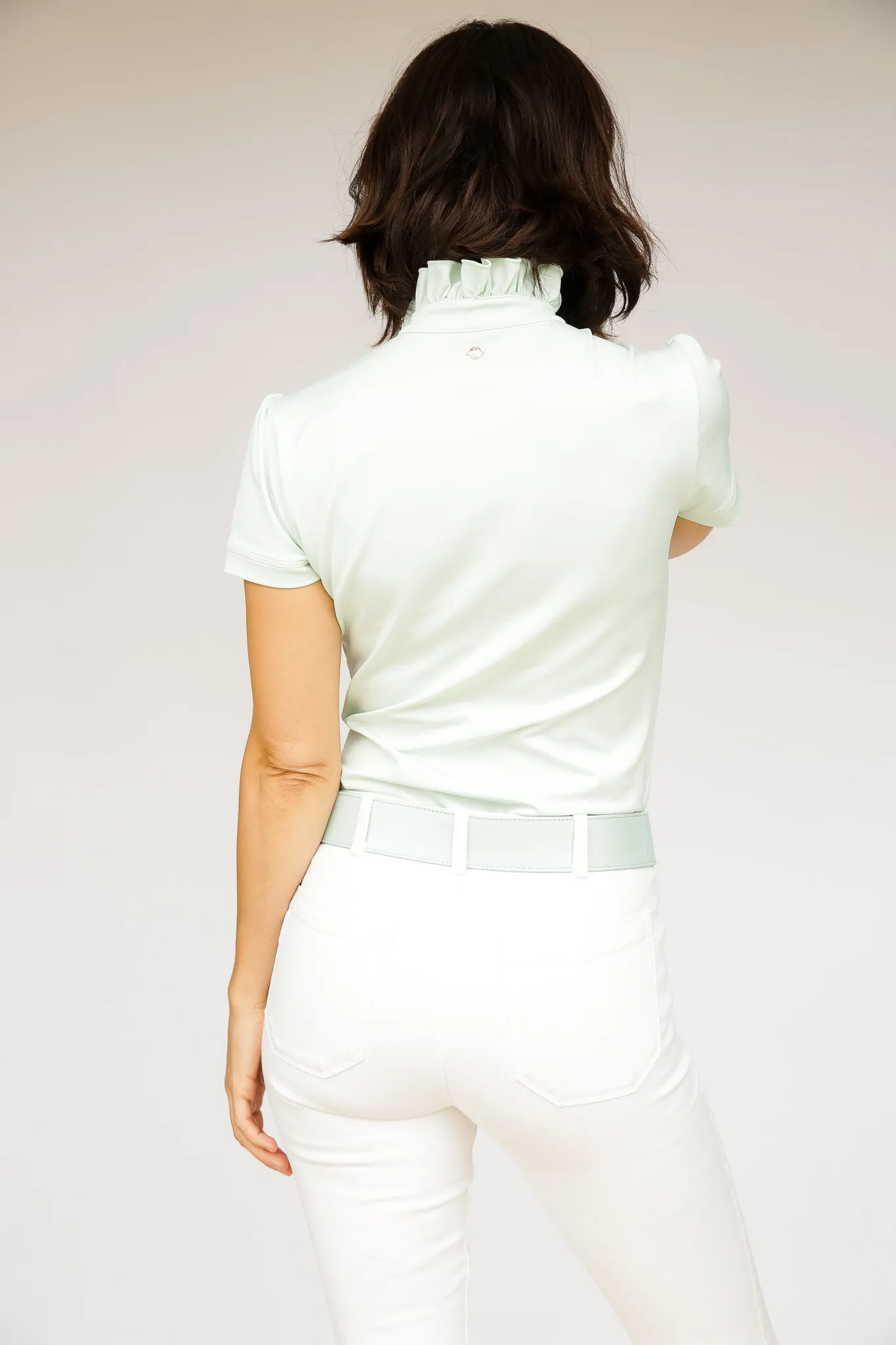 Short Sleeve Isabelle Shirt - Mint