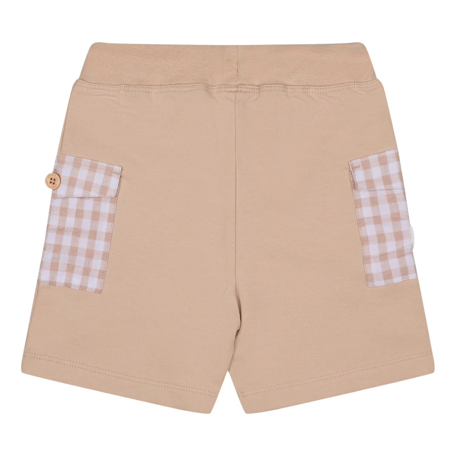 SS24 Mitch & Son Teller Gingham Sand Short Set
