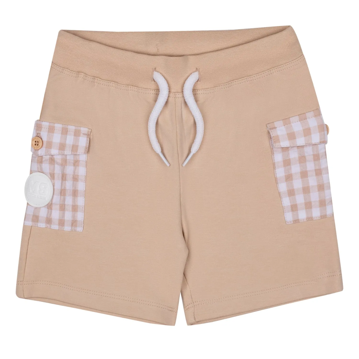 SS24 Mitch & Son Teller Gingham Sand Short Set