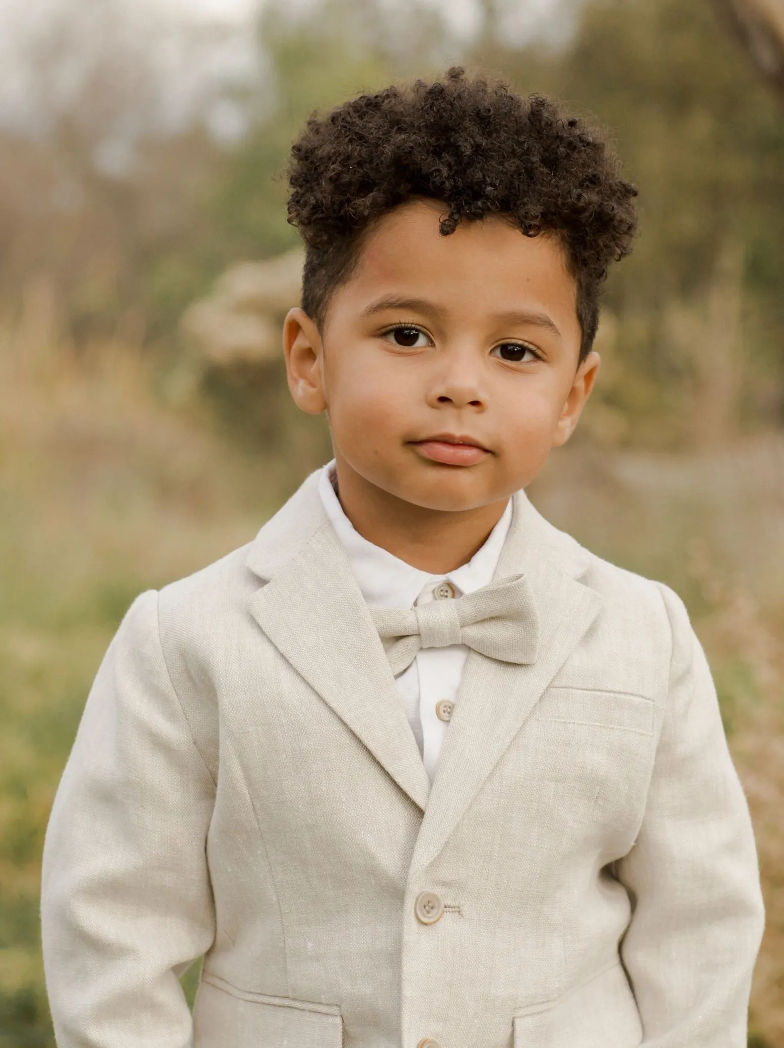 The Bow Tie by Noralee - Linen - KIDS
