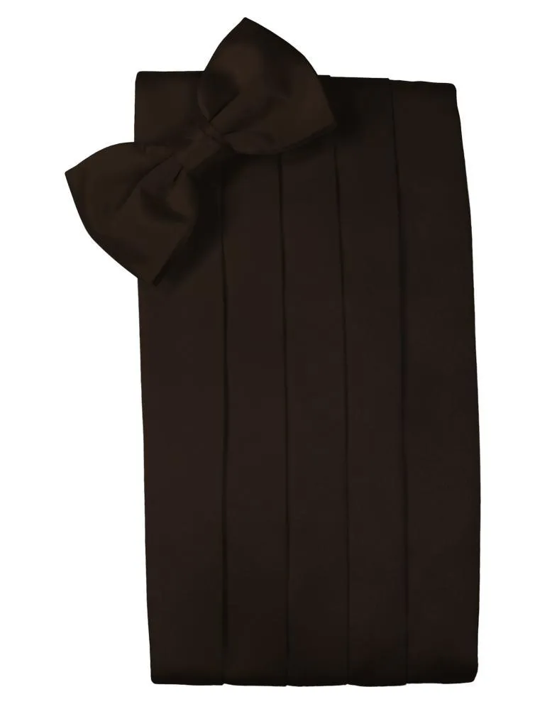 Truffle Luxury Satin Cummerbund