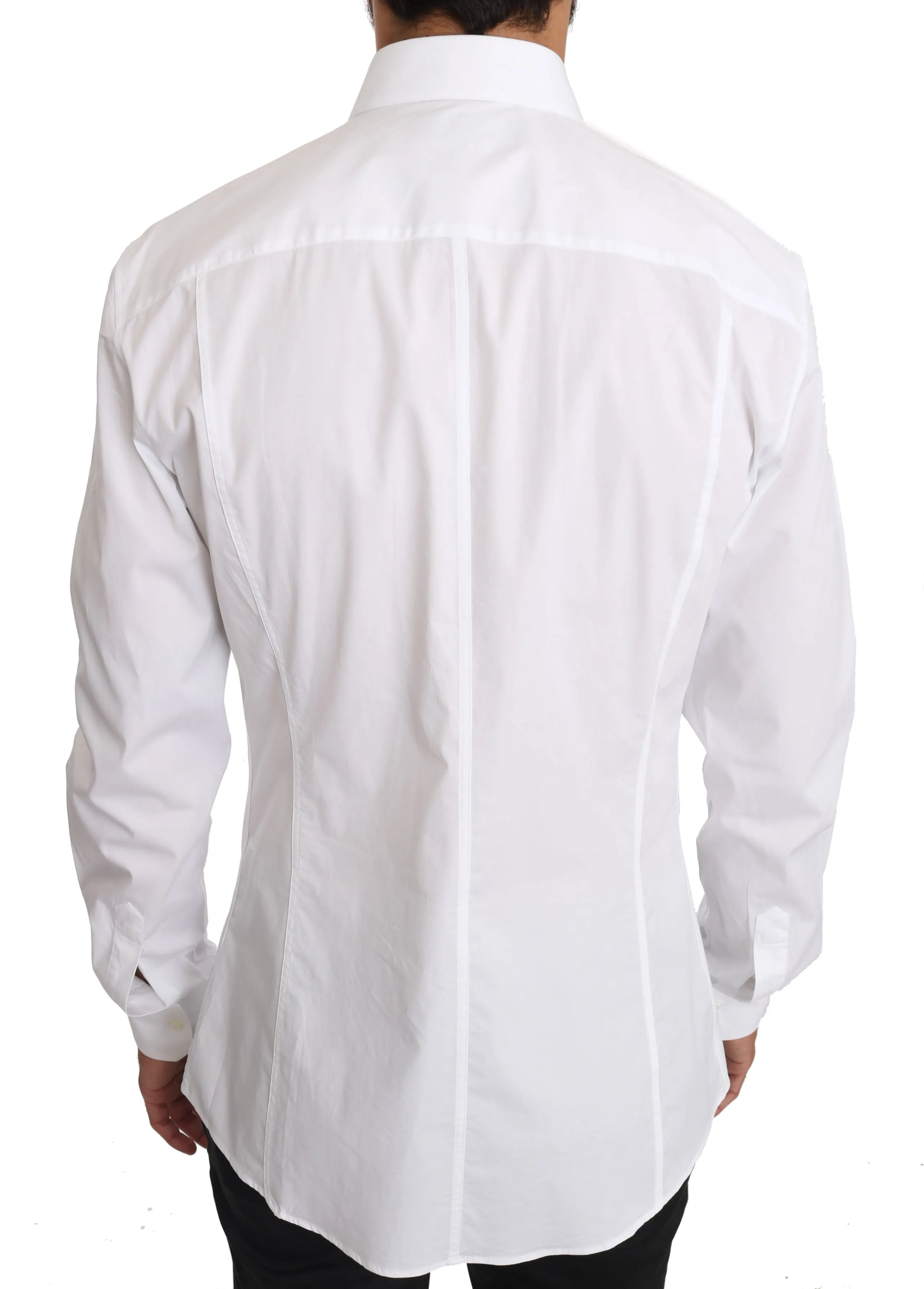 White Cotton Stretch SICILIA Shirt