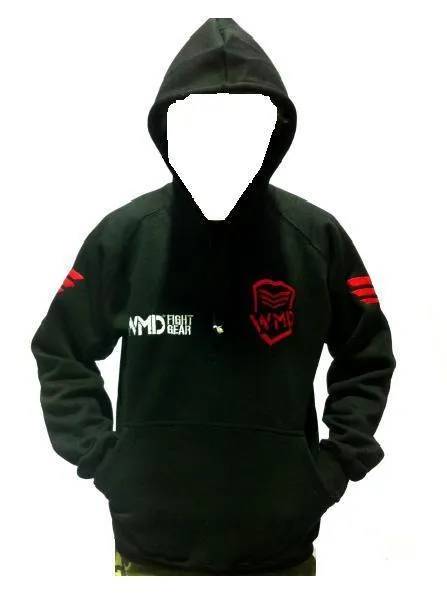 WMD FIGHT GEAR HOODIE | STREET GYM WEAR JUMPER JACKET MMA CLOTHING UFC