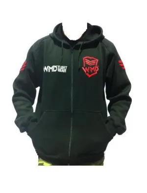 WMD FIGHT GEAR HOODIE | STREET GYM WEAR JUMPER JACKET MMA CLOTHING UFC