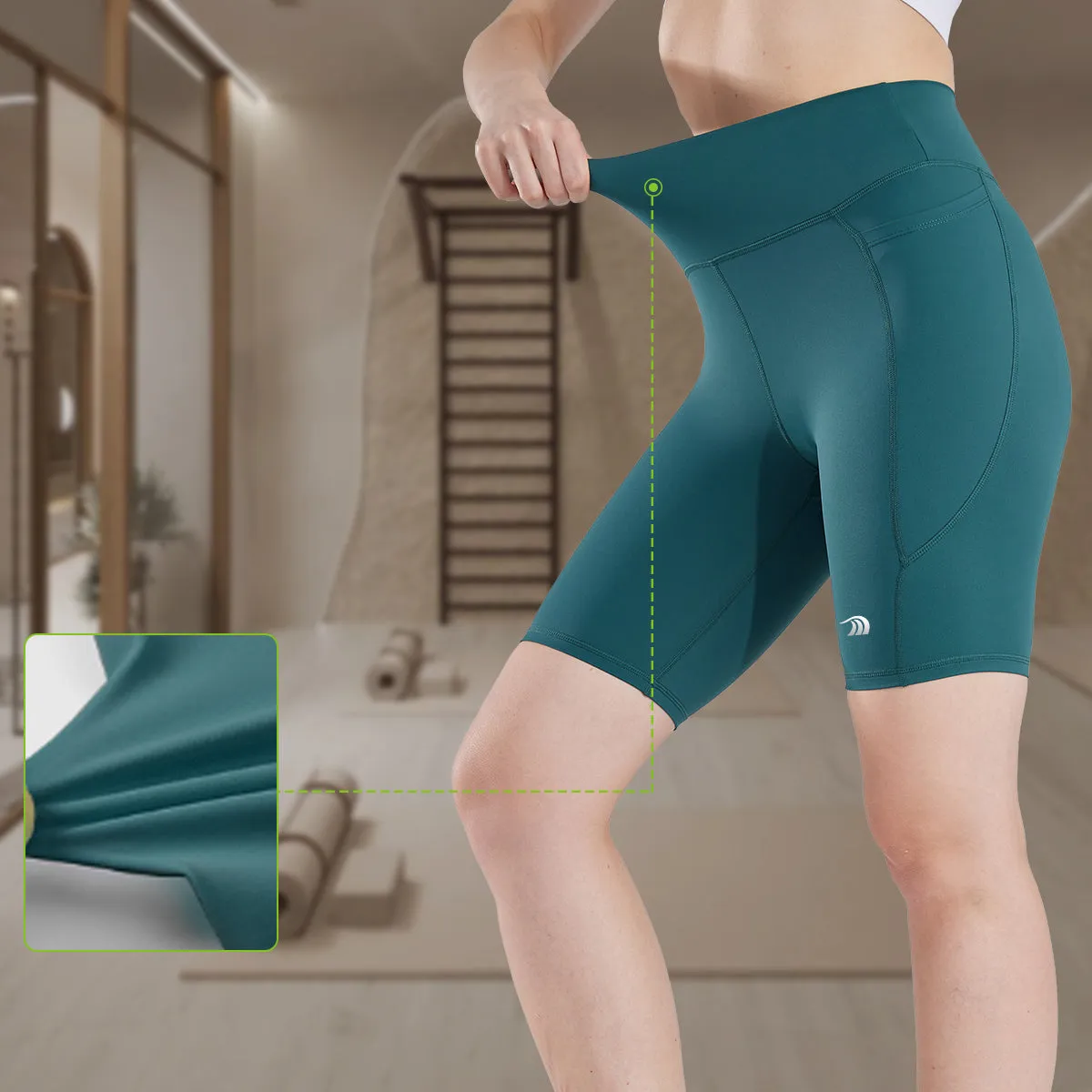 Women's High-waisted Tight Yoga Shorts