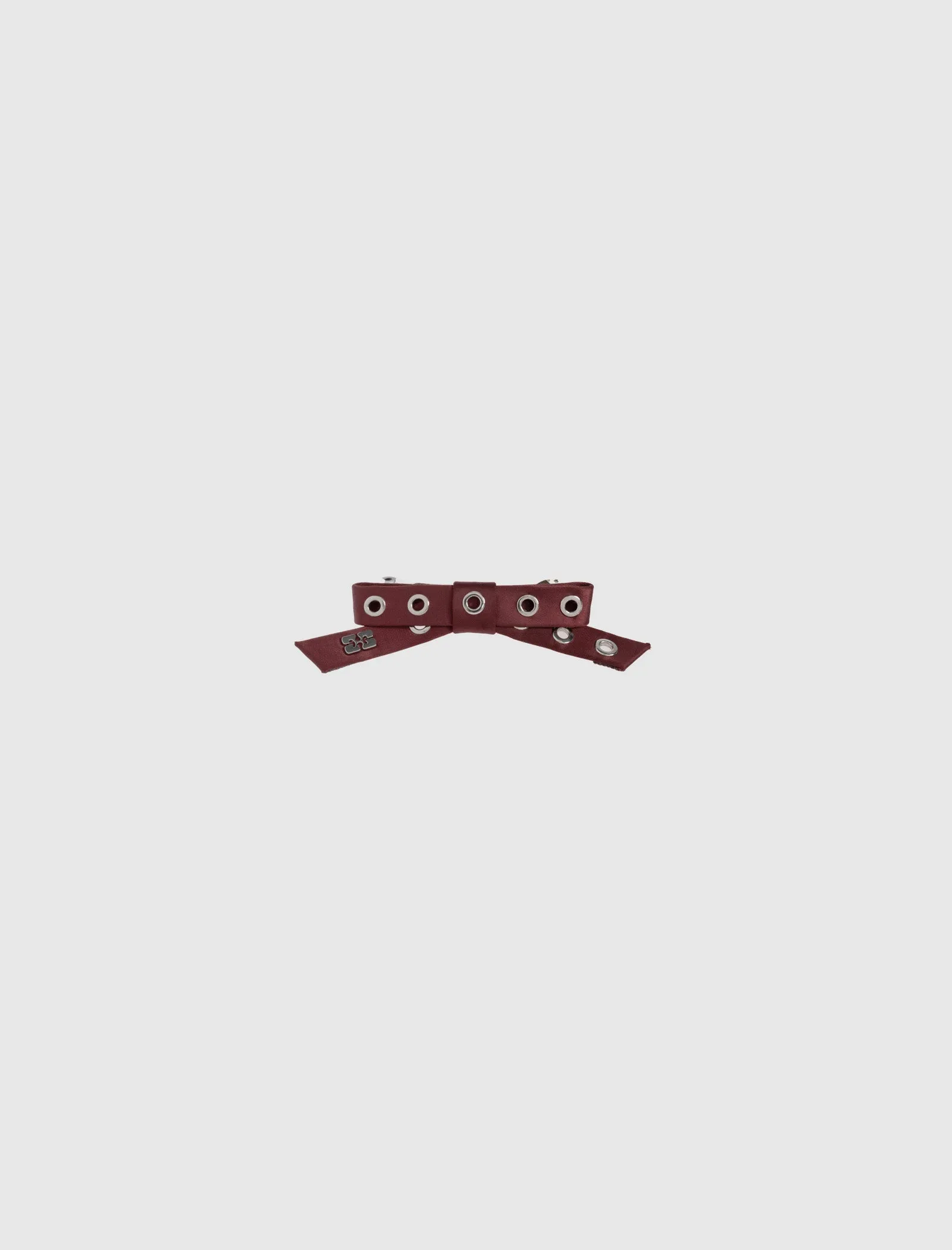 WOMEN'S SATIN BOW BARRETTE